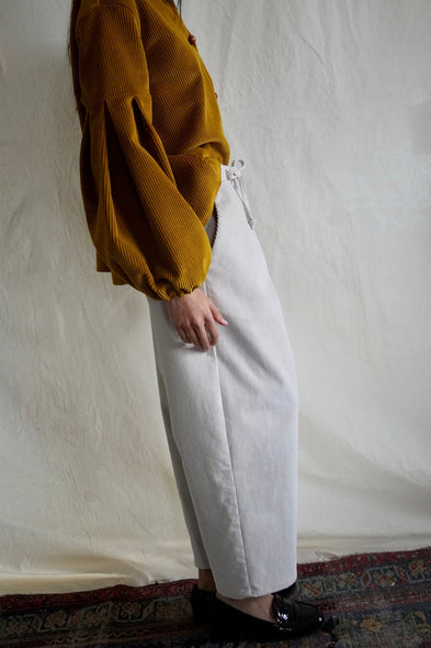 Seville couture Overshirt. Saffron Corduroy  Silvana