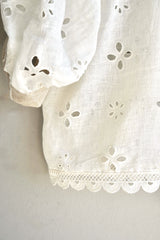 Palmier puff-sleeve blouse