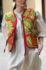 Taroudant dress. Linen