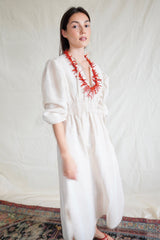 Taroudant dress. Linen