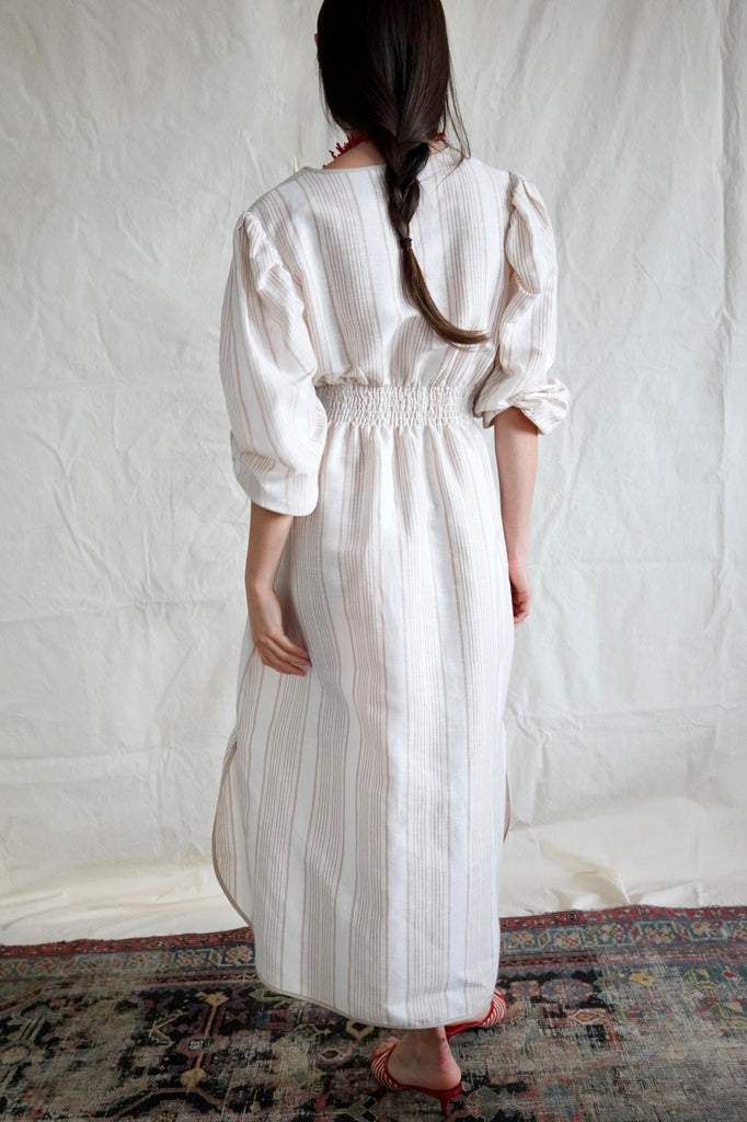 Taroudant dress. Linen