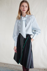 Weekend Skirt. Double-Face. Stripes
