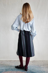 Weekend Skirt. Double-Face. Stripes