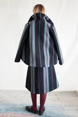 Weekend Jacket. Double-Face. Stripes