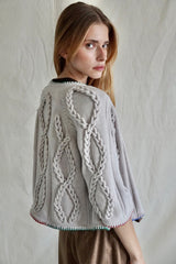 Vintage cardigan. Embellished