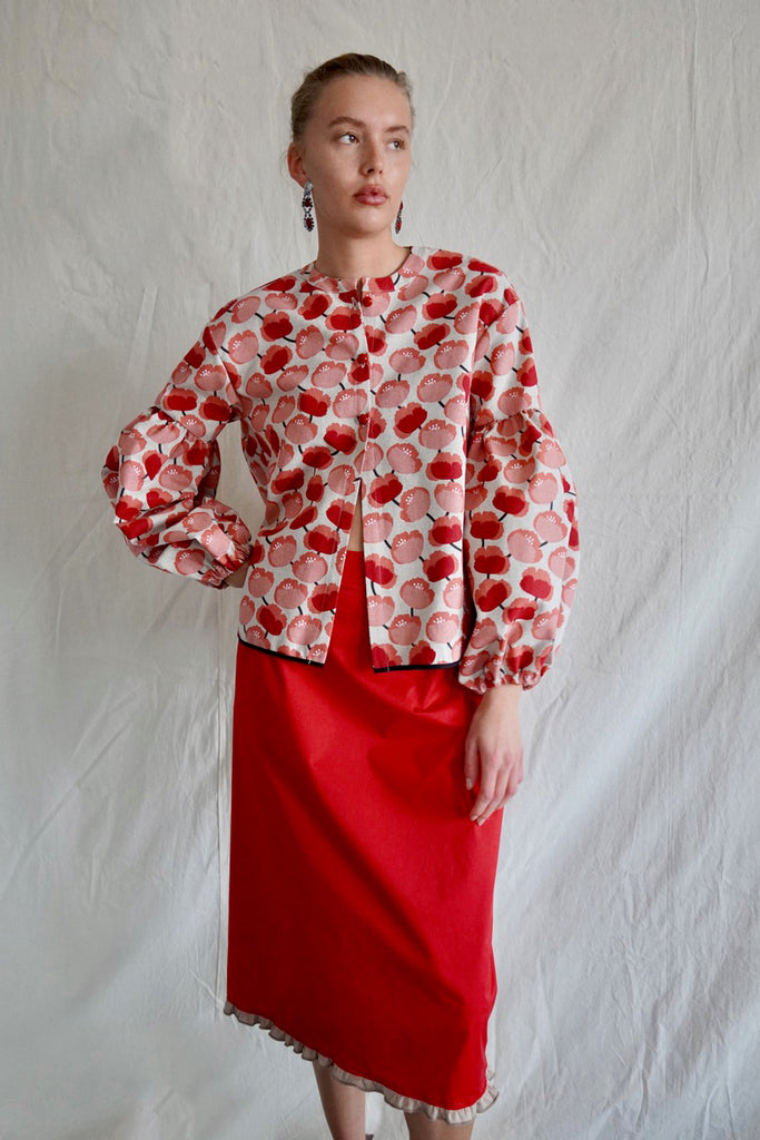 Overshirt. Poppy