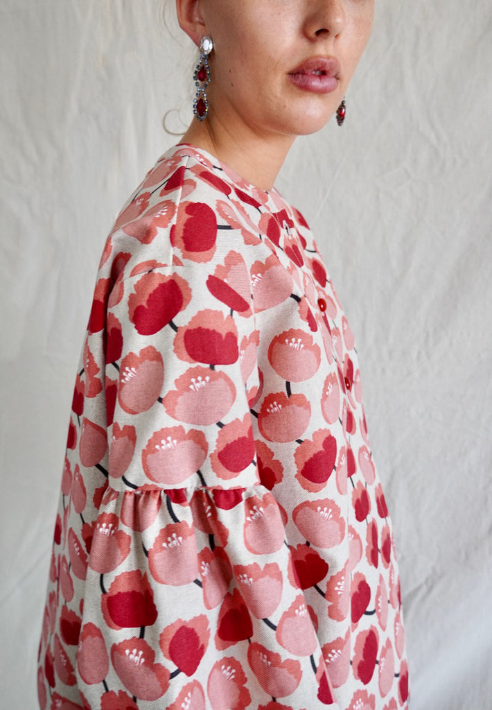 Overshirt. Poppy