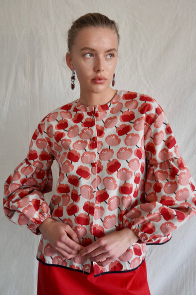 Overshirt. Poppy