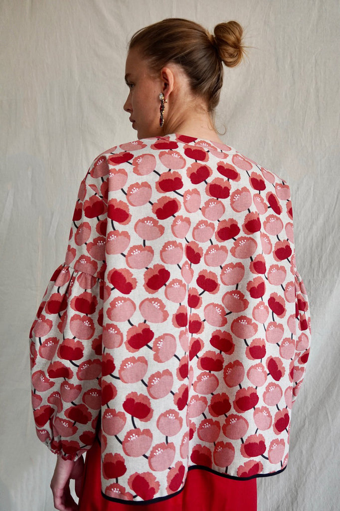 Overshirt. Poppy