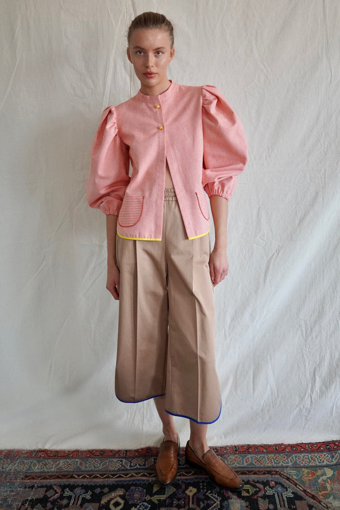 Gazelle Jacket. Sunbleached Pink