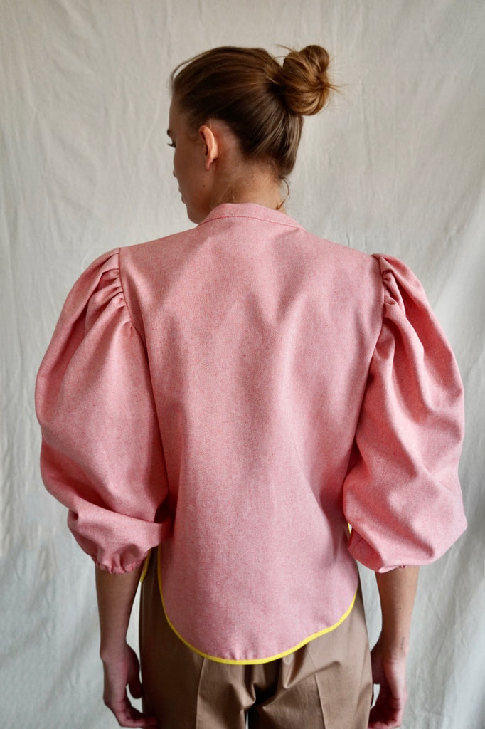Gazelle Jacket. Sunbleached Pink