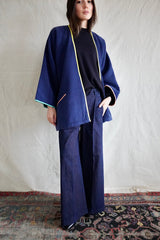 Palazzo Pants. Japanese Raw Denim