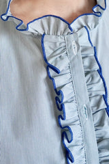 Seville Shirt. Ruffles. Elsa