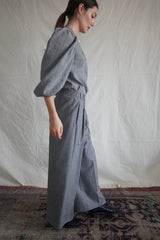 Marseille Flanelle Trousers – Off-White Pinstripes