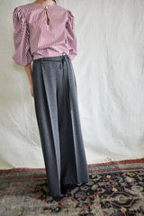 Palazzo pants. Punto Milano. Grey