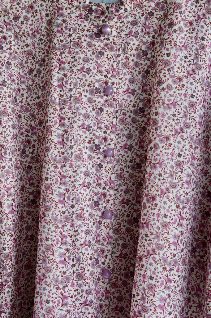 Seville couture blouse. Mille Fleurs