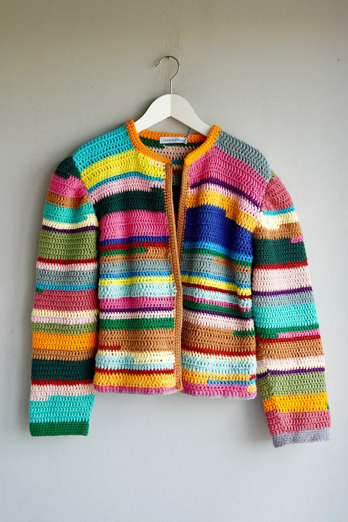 Knitwear No.139. Rainbow Cardigan