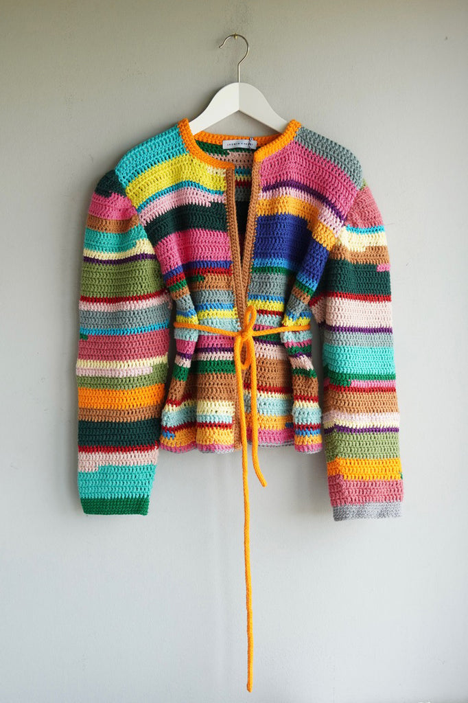 Knitwear No.139. Rainbow Cardigan
