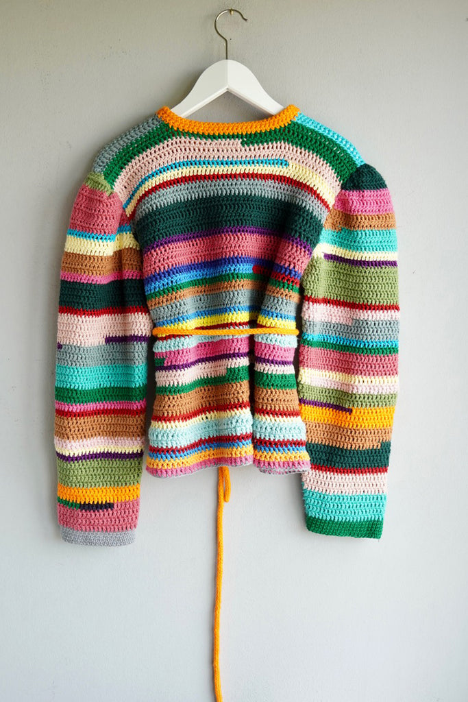 Knitwear No.139. Rainbow Cardigan