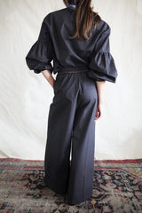 Palazzo Pants. Double Print. Dorian