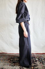 Palazzo Pants. Double Print. Dorian