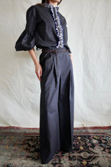Palazzo Pants. Double Print. Dorian