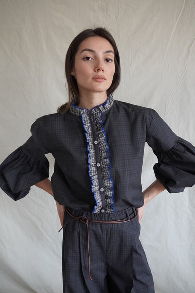 Seville Shirt. Ruffles. Dorian