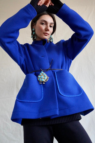 Chantilly Jacket. Royal Blue