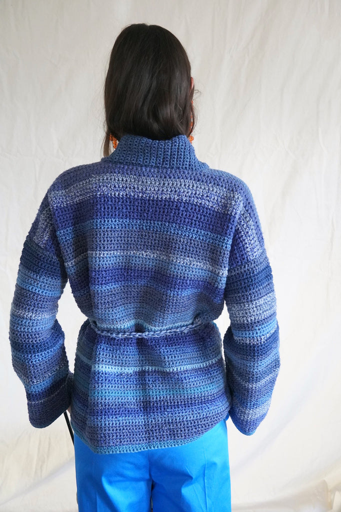 Knitwear No.141. Summer Cardigan. Smeralda