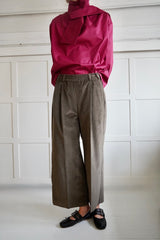 Marseille Corduroy Trousers – Mushroom colour