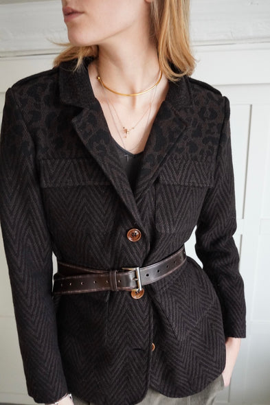 Classic Field Jacket with Leo Detail