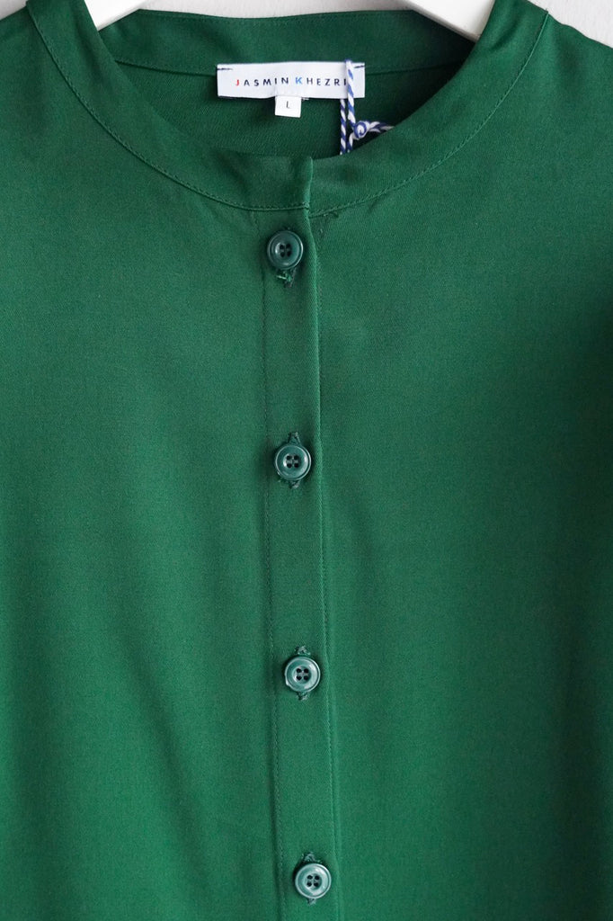 Green Georgette Blouse