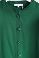 Green Georgette Blouse