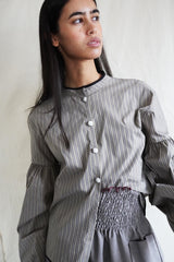 Seville blouse. Golden thread.