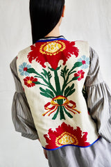 Reversible stripe vest. Jim Thompson