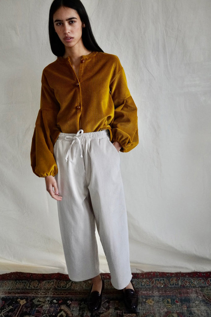 Seville couture Overshirt. Saffron Corduroy  Silvana