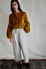 Seville couture Overshirt. Saffron Corduroy  Silvana