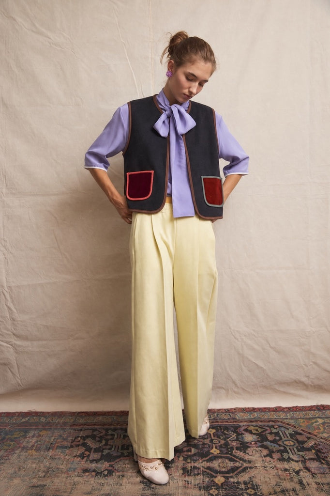 Reversible Vest. Pierre Frey