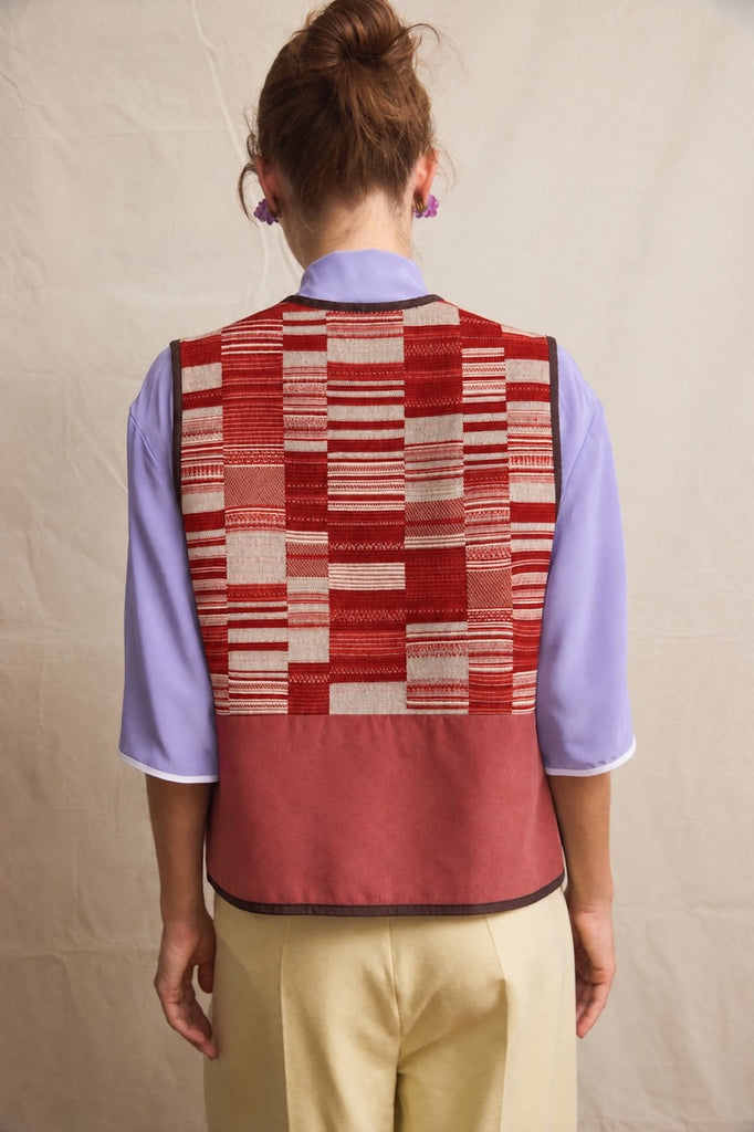 Reversible Vest. Pierre Frey
