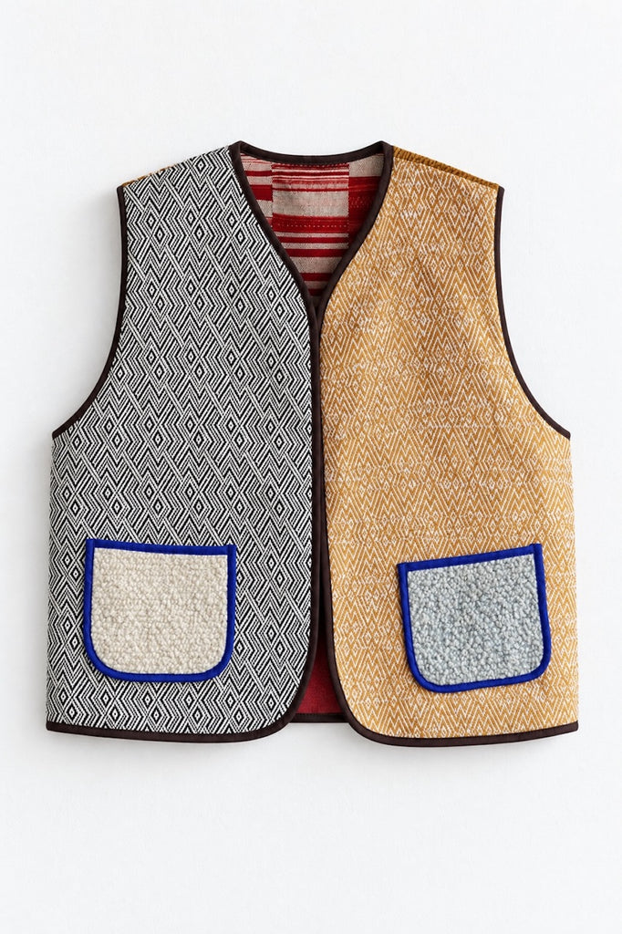 Reversible Vest. Pierre Frey