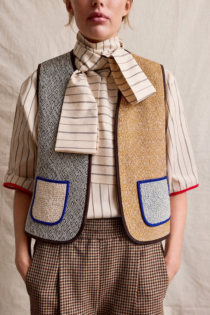 Reversible Vest. Pierre Frey