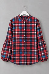 Seville Couture Shirt. Flannel Check