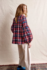 Seville Couture Shirt. Flannel Check