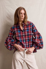Seville Couture Shirt. Flannel Check
