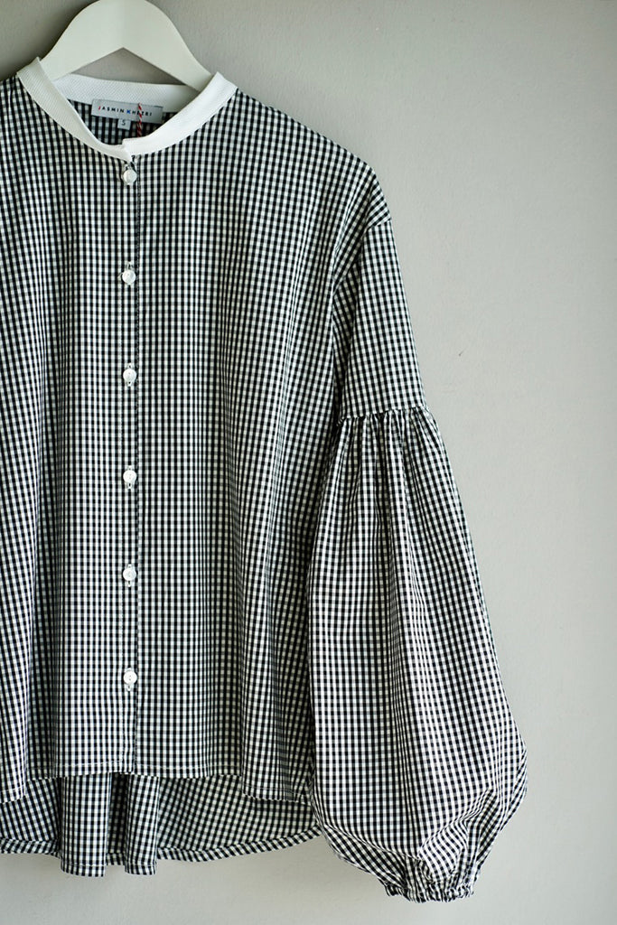 Seville blouse. Vichy