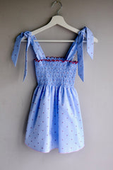 Stella. Smocked Sun Top