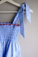 Stella. Smocked Sun Top