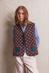 Veste Anouk reversible vest by Jasmin Khezri Collection, view 3 of 5