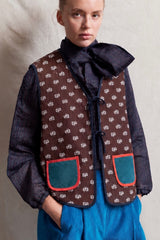 Veste Anouk reversible vest by Jasmin Khezri Collection, view 5 of 5