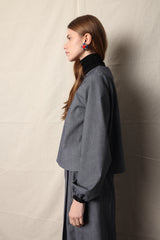 Colonelle Denim Tunic. Blue